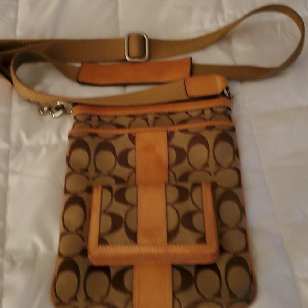 Coach cross body and wallet